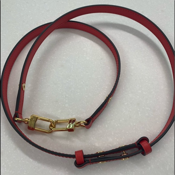 Sold‼️ New Red LV leather adjustable/removable strap - Picture 4 of 11
